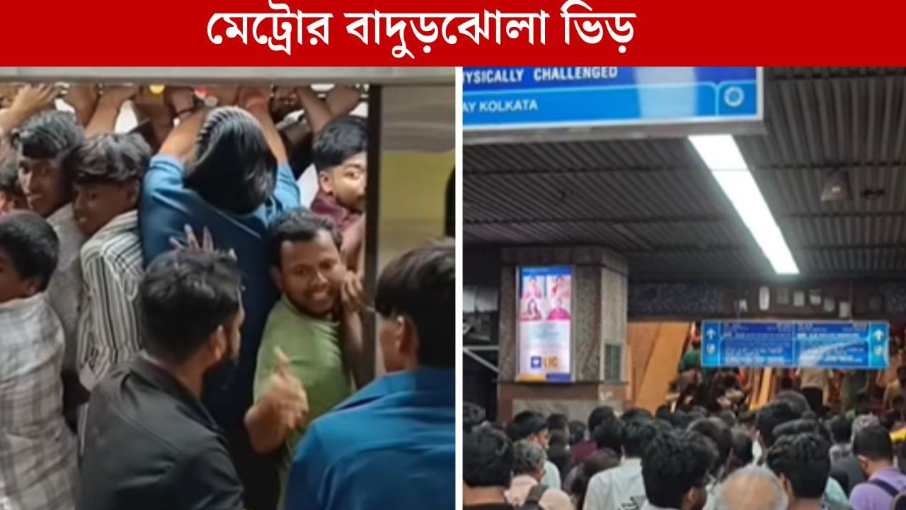 Kolkata Metro: পঞ্চমীতেই ব্লু লাইনে রেকর্ড ব্রেক, কবে কত ভিড় হল মেট্রোয় Kolkata Metro: পঞ্চমীতেই ব্লু লাইনে রেকর্ড ব্রেক, কবে কত ভিড় হল মেট্রোয়