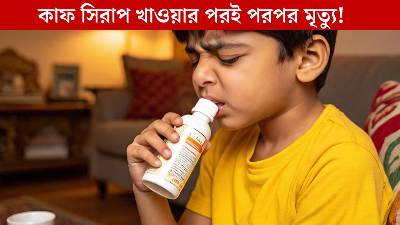 Cough Syrup-Death: ১২ শিশুর মৃত্যু কাফ সিরাপেই? দেশ জুড়ে নির্দেশিকা জারি করল কেন্দ্র Cough Syrup-Death: ১২ শিশুর মৃত্যু কাফ সিরাপেই? দেশ জুড়ে নির্দেশিকা জারি করল কেন্দ্র