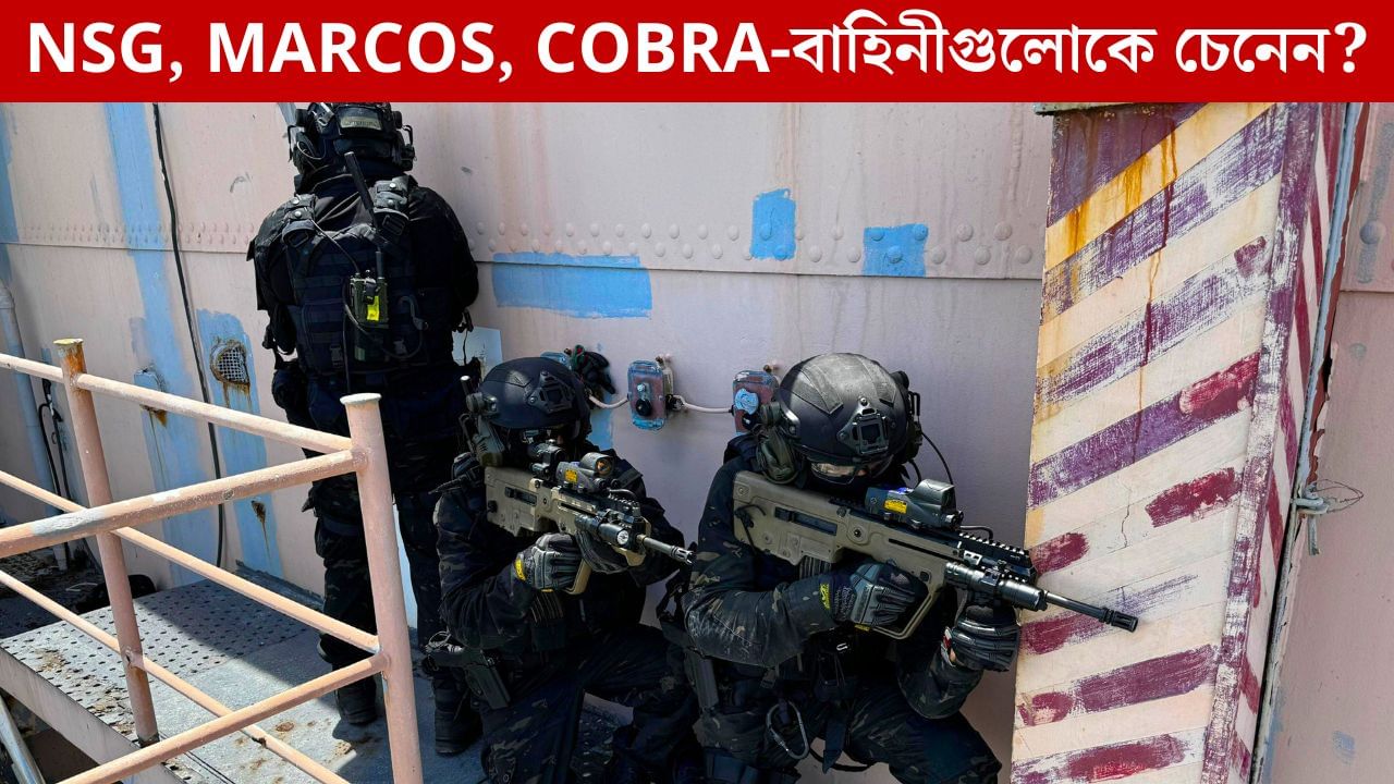 Indian Special Forces: Para SF, NSG, MARCOS; ভারতের এই প্রতিরক্ষা বাহিনীগুলোকে চেনেন? Indian Special Forces: Para SF, NSG, MARCOS; ভারতের এই প্রতিরক্ষা বাহিনীগুলোকে চেনেন?