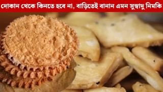 Indian Snacks Recipe: আগে থেকে করে ভরে রাখুন কৌটে, বাড়িতে অতিথি এলে এই নিমকি এক প্লেট দিলেই হবে