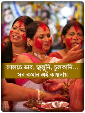 সিঁদুর খেলার পর ত্বকে জ্বালা? ঘরোয়া উপায়ে করুন সমাধান