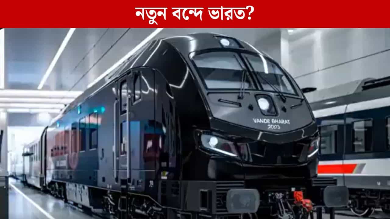 Vande Bharat Express: বিদেশি ট্রেনও ফেল! ঝাঁ চকচকে লুক, চোখ ধাঁধিয়ে দিতে আসছে কালো বন্দে ভারত?