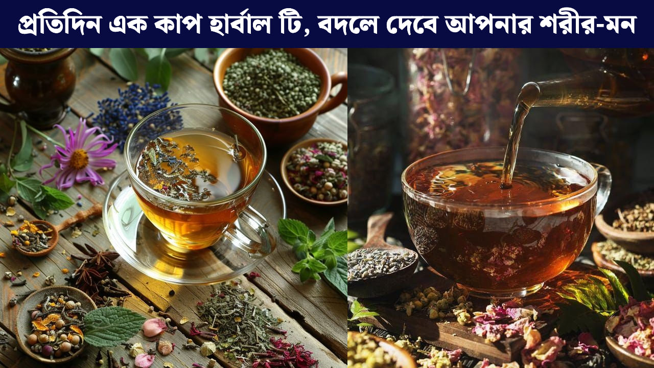 Herbal Tea: চায়ের কাপে স্বাস্থ্য, কেন বাড়ছে হার্বাল টি-র কদর? Herbal Tea: চায়ের কাপে স্বাস্থ্য, কেন বাড়ছে হার্বাল টি-র কদর?