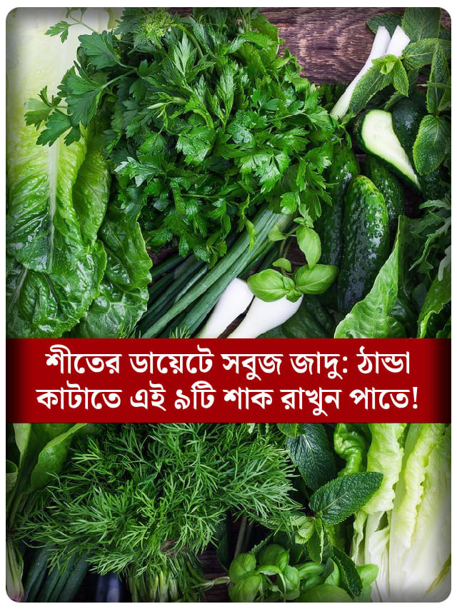 আসছে শীত… শরীরে উষ্ণতা জোগাতে এই ৯টি শাকই হোক আপনার গোপন অস্ত্র