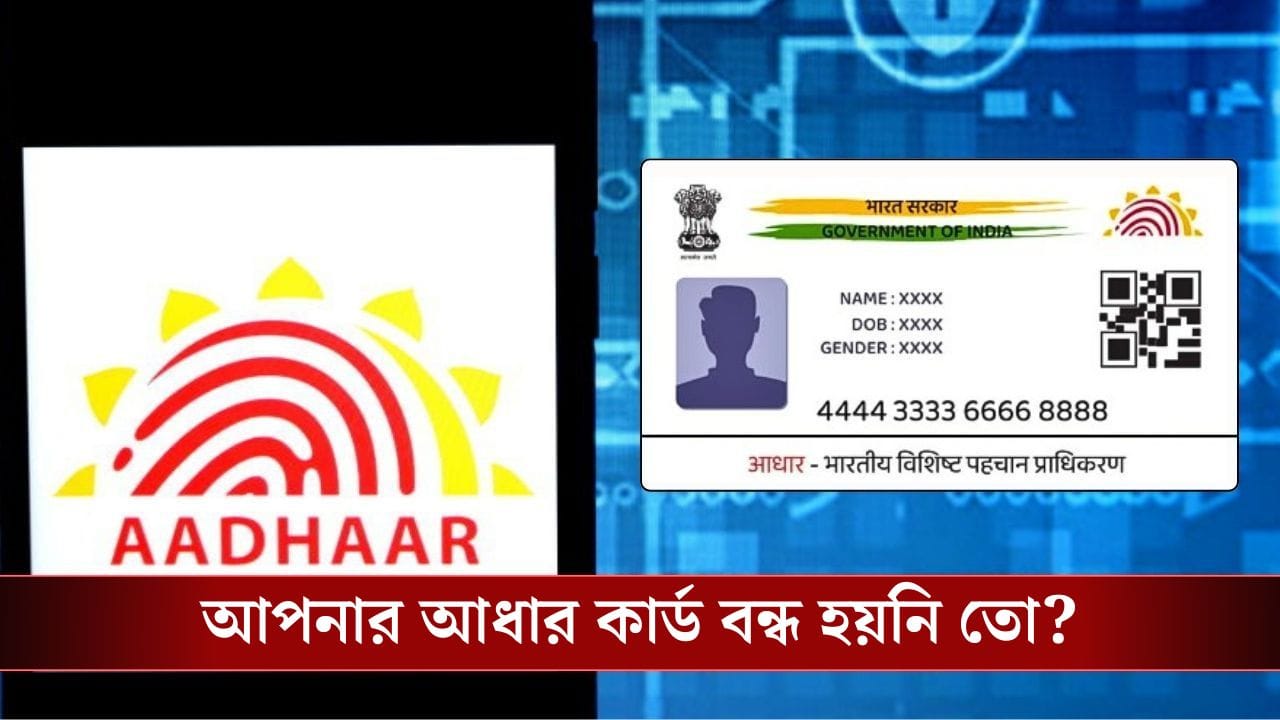 Aadhaar Card: বন্ধ হল ২ কোটি আধার কার্ড, আপনার আধার ডিঅ্যাকটিভেট হয়ে যায়নি তো? Aadhaar Card: বন্ধ হল ২ কোটি আধার কার্ড, আপনার আধার ডিঅ্যাকটিভেট হয়ে যায়নি তো?