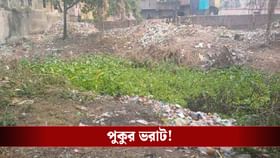 পুকুর বুজেছে ময়লায়, জোর রাজনৈতিক চর্চা