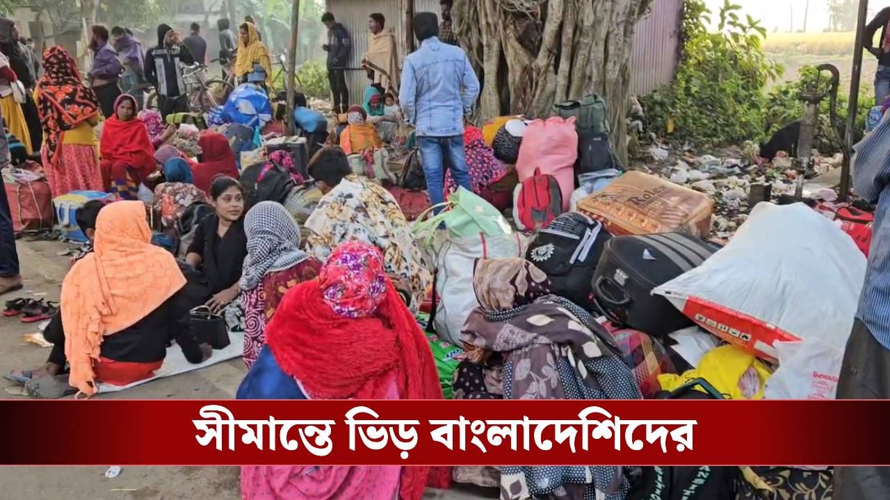 SIR in Bengal: হাকিমপুর সীমান্তে আজও ভিড় বাংলাদেশিদের, তবে এবার মুখে কুলুপ