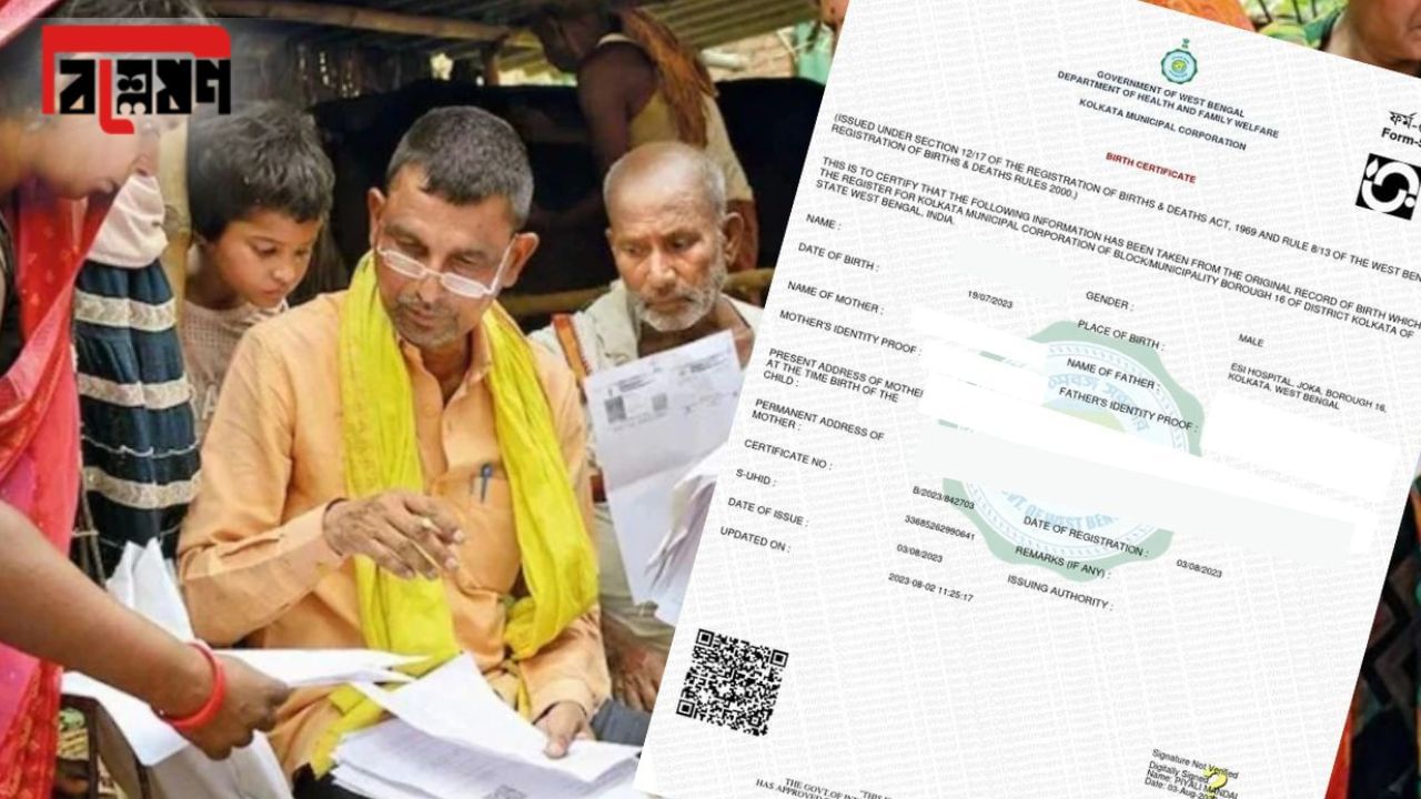 In Depth on Birth Certificate: SIR আবহে খুঁজে পাচ্ছেন না জন্মের প্রমাণপত্র? কীভাবে মিলবে ডিজিটাল বার্থ সার্টিফিকেট, জানুন In Depth on Birth Certificate: SIR আবহে খুঁজে পাচ্ছেন না জন্মের প্রমাণপত্র? কীভাবে মিলবে ডিজিটাল বার্থ সার্টিফিকেট, জানুন