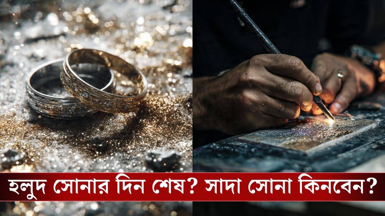 Yellow Gold vs White Gold: হলুদ সোনা ছেড়ে সাদা সোনা কিনবেন নাকি?