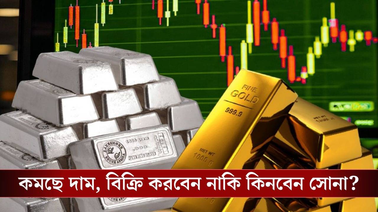 Gold-Silver Investment: ১ মাসে কমল সোনার দাম! এখন বিক্রি করবেন নাকি বিনিয়োগ?