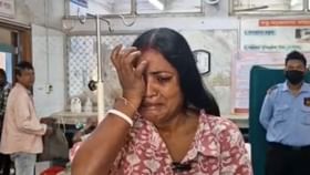 হাসপাতালে বসে কেঁদে ভাসাচ্ছেন BLO, দেখতে হাজির তৃণমূল নেতা