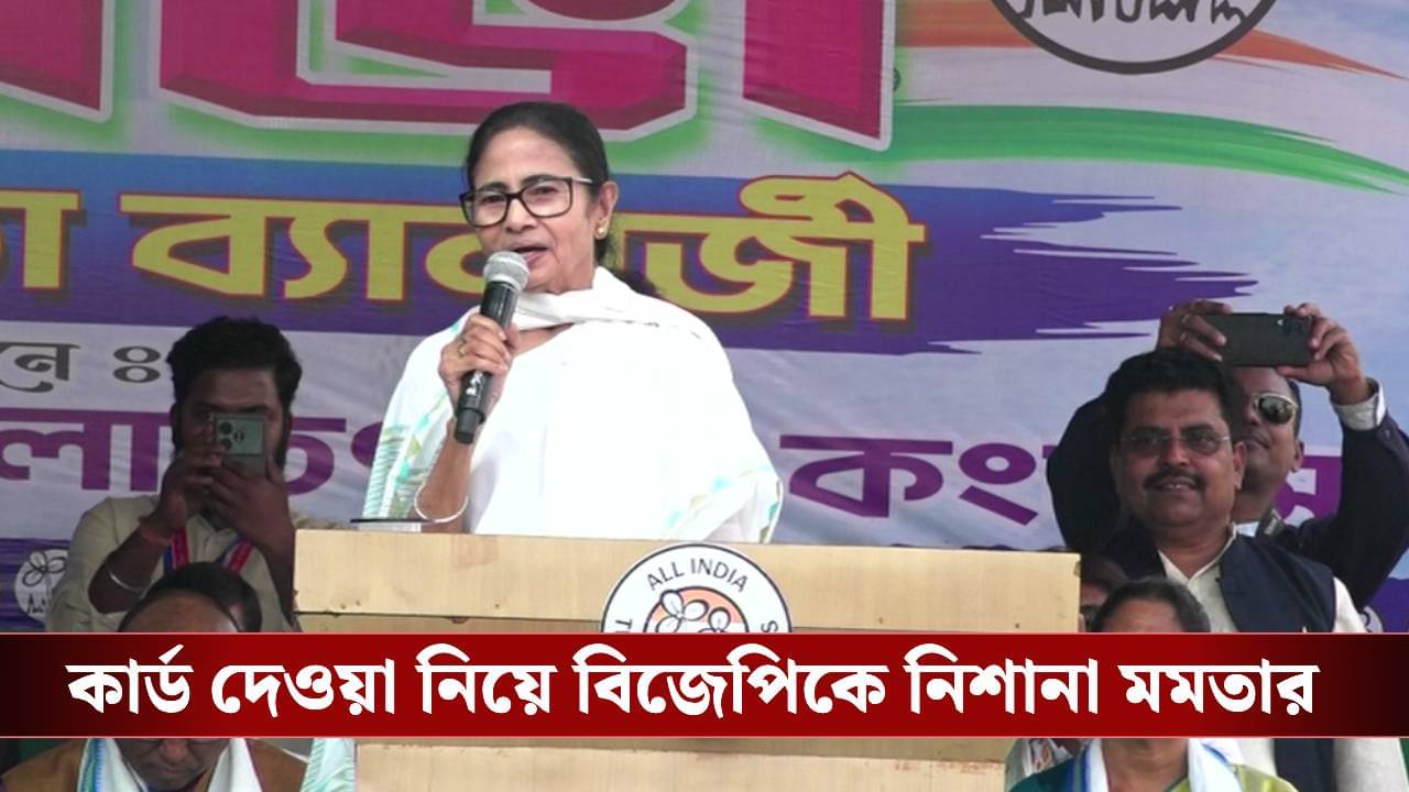Mamata Banerjee: কার্ড দিয়ে টাকা, নিজেকে রক্ষা করতে বিদেশে বিজেপির মন্ত্রী, মতুয়া গড়ে দাঁড়িয়ে অভিযোগ মমতার