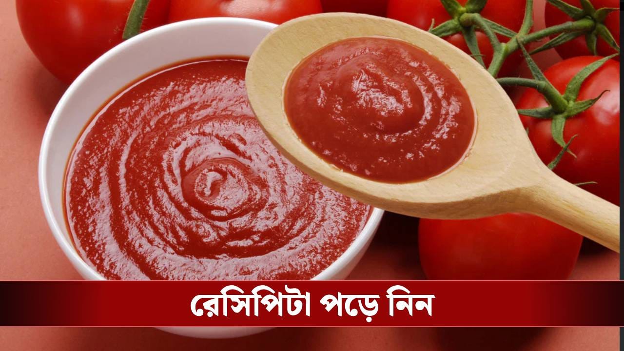 খুব সহজে ঘরেই তৈরি করুন টমেটো কেচাপ, সময় লাগবে মাত্র ১০ মিনিট