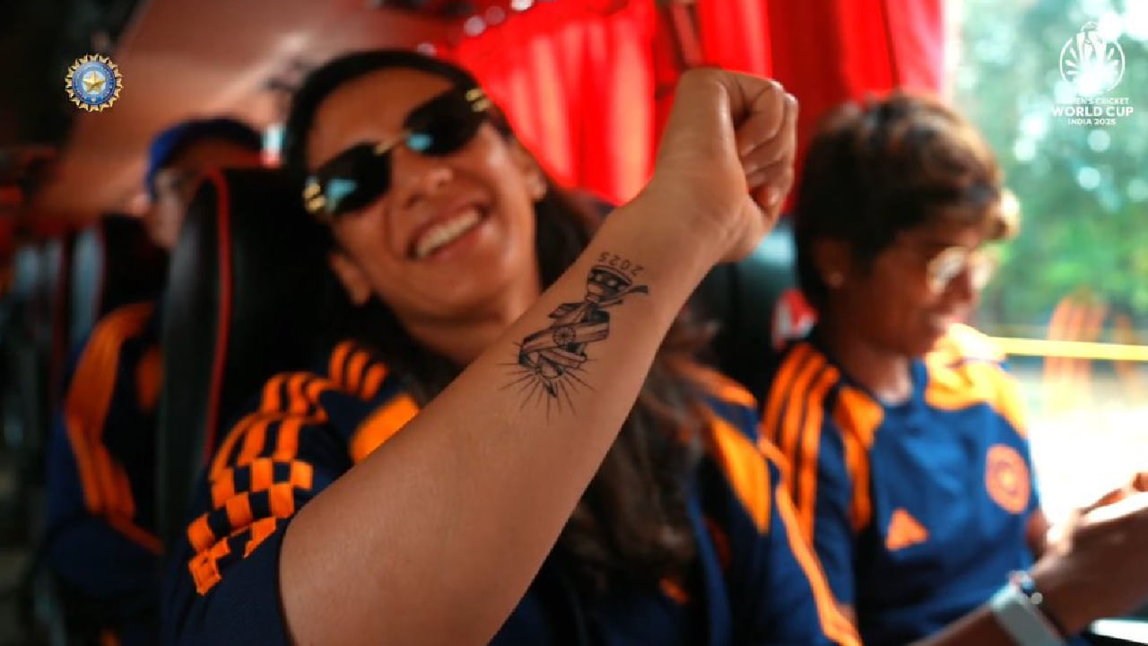 Smriti Mandhana Tattoo