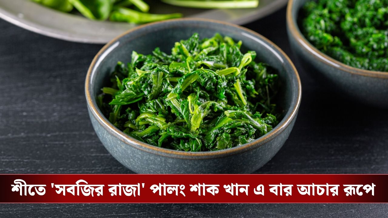 Spinach Pickle Recipe: পালং শাকের আচার কখনও খেয়েছেন? শীতের সবজি দুনিয়ায় আনুন নতুন স্বাদের চমক