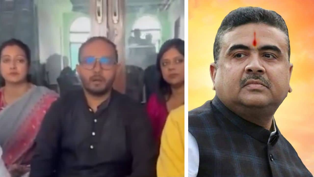 Suvendu on BLO Protest: যাঁরা কমিশনের অফিসের সামনে ধরনা দিচ্ছেন তাঁরা আদৌ BLO? ছবি-ভিডিয়ো দেখিয়ে পরিচয় ফাঁস শুভেন্দুর