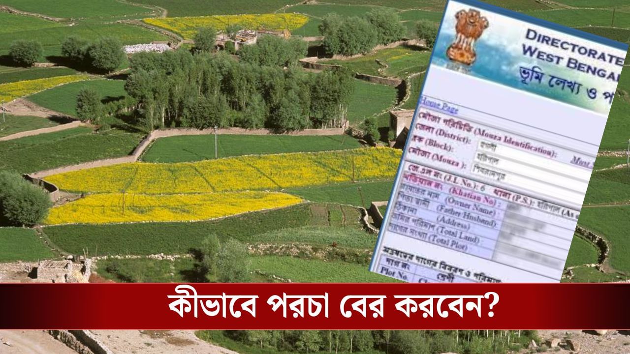 SIR-এ দেখাতে হবে জমির পরচা, কীভাবে বের করবেন এই গুরুত্বপূর্ণ নথি?