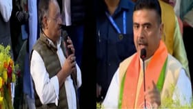 'পাঁচ দফতর ছেড়ে এসেছি...', শুভেন্দুর কথা শুনে মঞ্চেই মুখ খুললেন শমীক