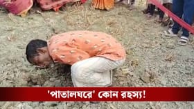 যেন ঠেলে উপরে উঠে আসতে চাইছে...! মাটির তলায় কীসের শব্দ
