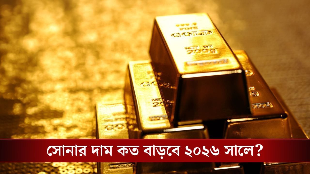 Gold Price Hike: ২০২৬-এও কি চড়চড়িয়ে বাড়বে সোনার দাম? বিনিয়োগ করা কি যুক্তিযুক্ত? Gold Price Hike: ২০২৬-এও কি চড়চড়িয়ে বাড়বে সোনার দাম? বিনিয়োগ করা কি যুক্তিযুক্ত?