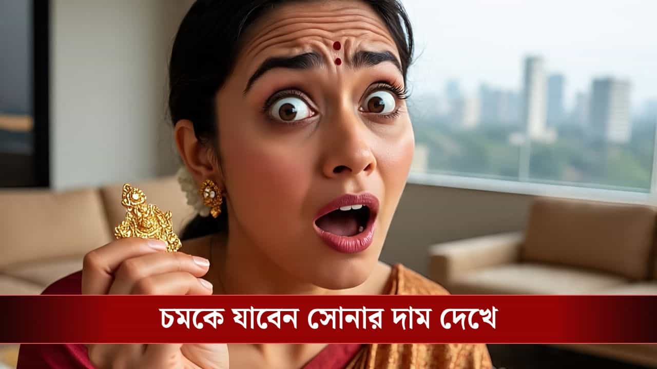 Gold Price Massive Hike: বড়দিনে বিরাট ধাক্কা! একদিনেই ৩ হাজার টাকা বেড়ে গেল সোনার দাম, এখন দর কত? Gold Price Massive Hike: বড়দিনে বিরাট ধাক্কা! একদিনেই ৩ হাজার টাকা বেড়ে গেল সোনার দাম, এখন দর কত?