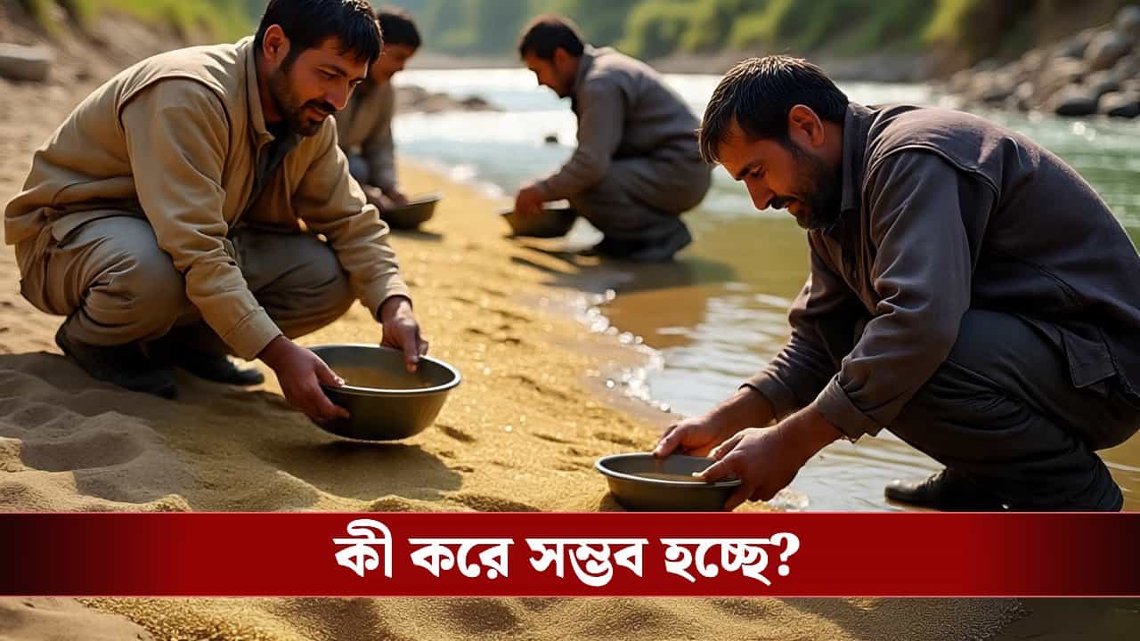 Gold: এই নদীতে রোজ ৫-৭ গ্রাম করে সোনা পাওয়া যাচ্ছে, গ্রামবাসীরা আল্লাদে আটখানা Gold: এই নদীতে রোজ ৫-৭ গ্রাম করে সোনা পাওয়া যাচ্ছে, গ্রামবাসীরা আল্লাদে আটখানা