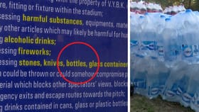 বোর্ডে তো নিষেধাজ্ঞা স্পষ্ট, কীভাবে বোতল ছোড়া হল মাঠে...