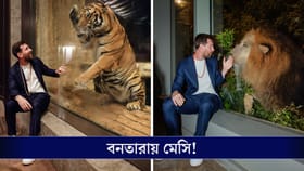 অম্বানীর বনতারায় মেসি ম্যাজিক, পরিচিত হলেন ভারতীয় সংস্কৃতির সঙ্গেও!