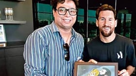 মেসিকে কলকাতায় এনে 'হিরো' নয়, হলেন 'খলনায়ক', গ্রেফতার উদ্যোক্তা শতদ্রু