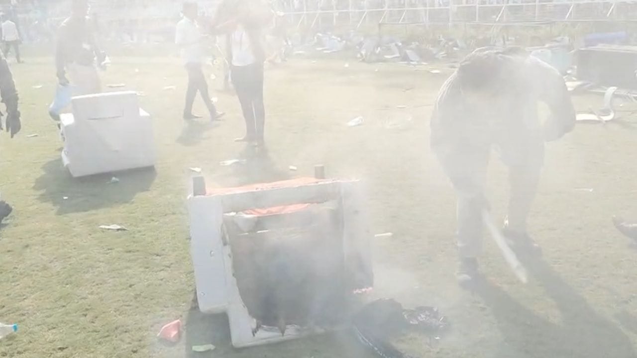 Messi In Salt Lake Stadium