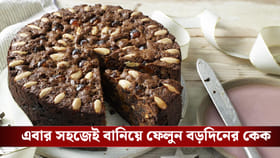 সামনেই বড়দিন, এবার বাড়িতেই বানিয়ে ফেলুন সাবেকি ফ্রুট কেক