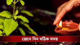 ঠিক কোন সময়ে তুলসী গাছের নিচে প্রদীপ জ্বালালে শুভ ফল পাবেন?