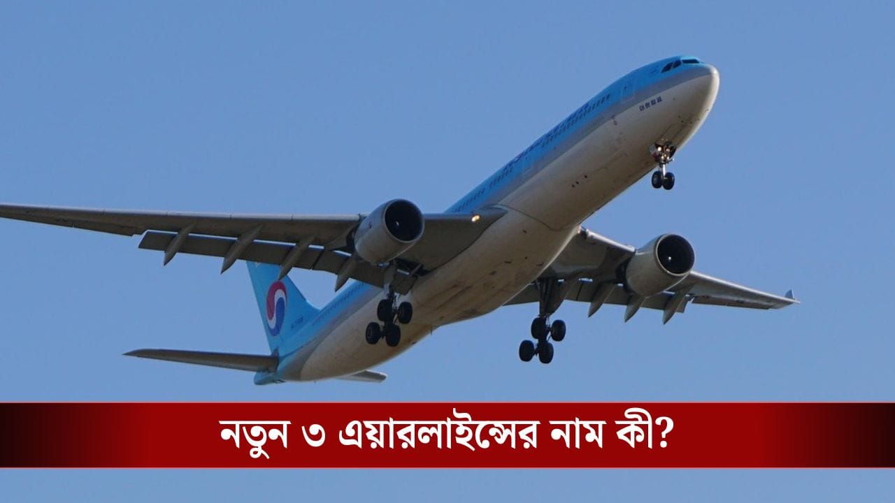 New Airlines: ১০ হাজার নয়, ৫ হাজারেই ফ্লাইটের টিকিট! নতুন বছরে আসছে নয়া ৩ এয়ারলাইন্স New Airlines: ১০ হাজার নয়, ৫ হাজারেই ফ্লাইটের টিকিট! নতুন বছরে আসছে নয়া ৩ এয়ারলাইন্স