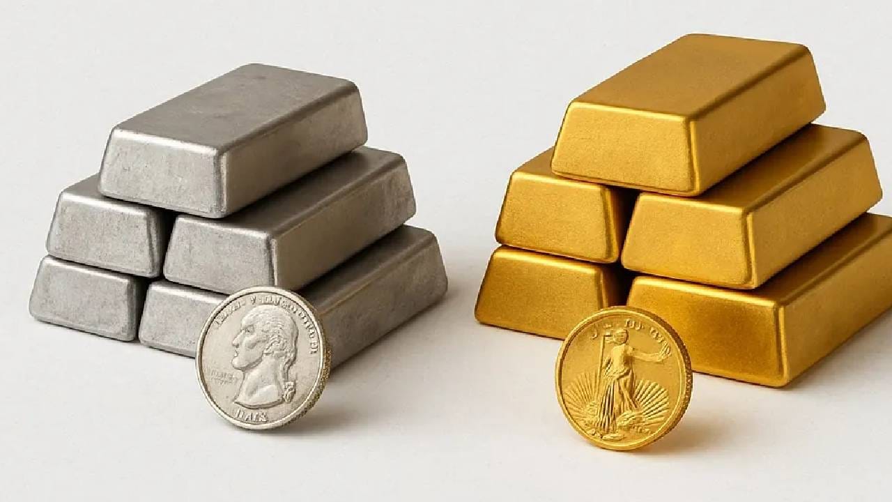 Gold vs Silver Investment: সোনা নয়, রুপোয় বিনিয়োগই আপনাকে মালামাল করবে Gold vs Silver Investment: সোনা নয়, রুপোয় বিনিয়োগই আপনাকে মালামাল করবে
