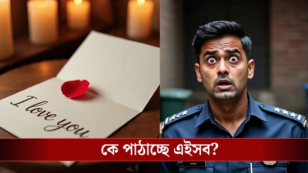 ছায়ার মতো ঘুরছে ওঁ, লিখছে রক্ত দিয়ে লেখা চিঠি! ভয়ে আত্মারাম খাঁচাছাড়া পুলিশেরই ছায়ার মতো ঘুরছে ওঁ, লিখছে রক্ত দিয়ে লেখা চিঠি! ভয়ে আত্মারাম খাঁচাছাড়া পুলিশেরই