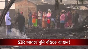 SIR-এর শুনানির আগেই পুড়ে খাক 'বাংলাদেশি কলোনি'!