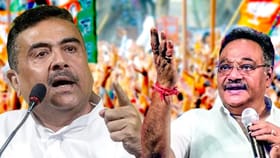 ‘৫টি দফতর ছেড়ে বিজেপিতে এসেছি…’, শুভেন্দুর কথা শুনে শমীক বললেন...