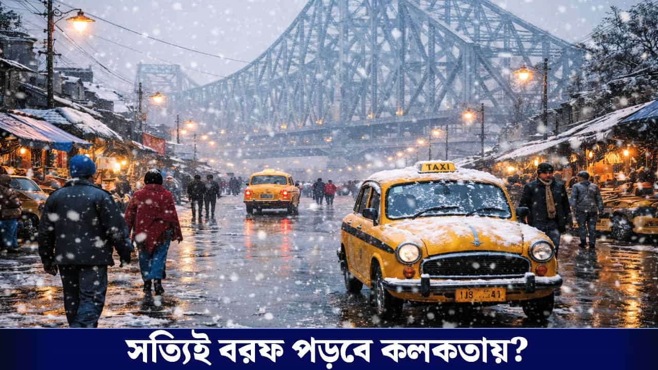 Winter in Bengal: দমদমে পারদ নামল ১০ ডিগ্রিতে, সত্যিই বরফ পড়বে কলকাতায়? ৫ জানুয়ারি শীতের বড়দিন