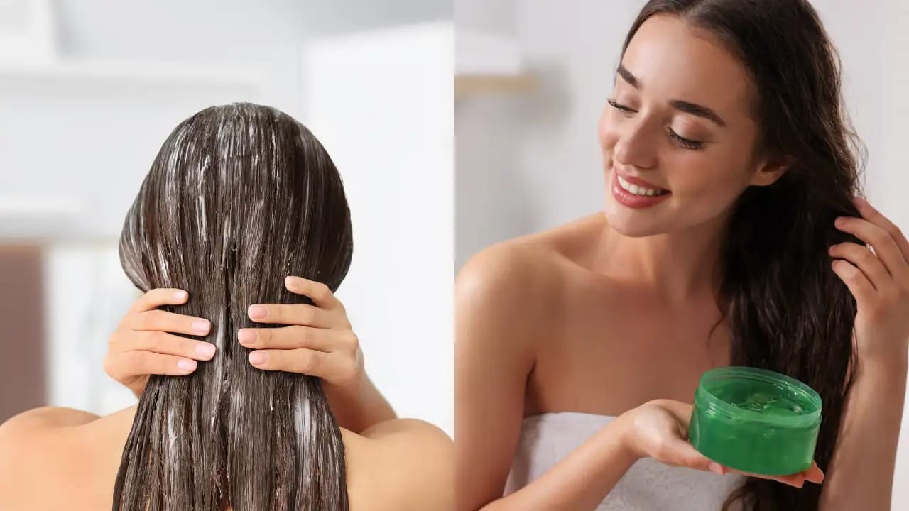 চুল ধোওয়ার ২০ মিনিট আগে দই ও কয়েক ফোঁটা অলিভ অয়েল বা নারকেল তেল ব্যবহার করে ঘরে তৈরি হেয়ার মাস্ক লাগাতে পারেন। ভাল ফলাফলের জন্য সপ্তাহে এই মাস্ক একবার বা দুবার প্রয়োগ করতে পারেন।