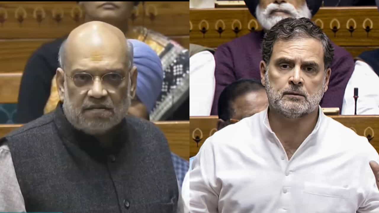 Amit Shah vs Rahul Gandhi: অমিতজির হাত-পা কাঁপছিল, খুব চাপে রয়েছেন: রাহুল Amit Shah vs Rahul Gandhi: অমিতজির হাত-পা কাঁপছিল, খুব চাপে রয়েছেন: রাহুল