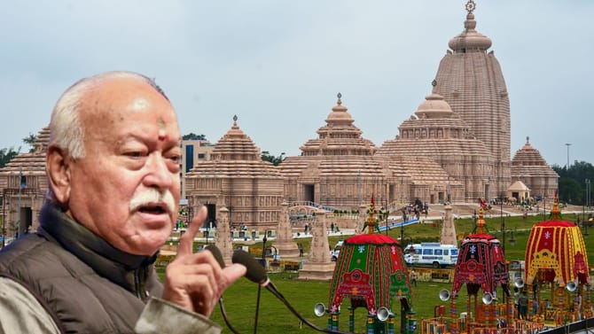 'আইনেরও ফাঁক রয়েছে...', দিঘার জগন্নাথ মন্দির নিয়ে বিস্ফোরক ভাগবত