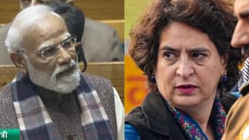 অধিবেশন শেষে চা-চক্র! যোগ দিলেন মোদী-প্রিয়ঙ্কা