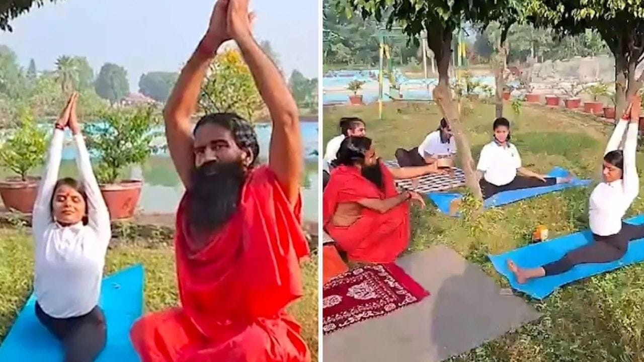 Ramdev Yoga: ফুসফুসকে সুস্থ রাখতে রামদেবের বলা এই যোগাসনগুলি করুন, দূষণও প্রভাব ফেলতে পারবে না... Ramdev Yoga: ফুসফুসকে সুস্থ রাখতে রামদেবের বলা এই যোগাসনগুলি করুন, দূষণও প্রভাব ফেলতে পারবে না...