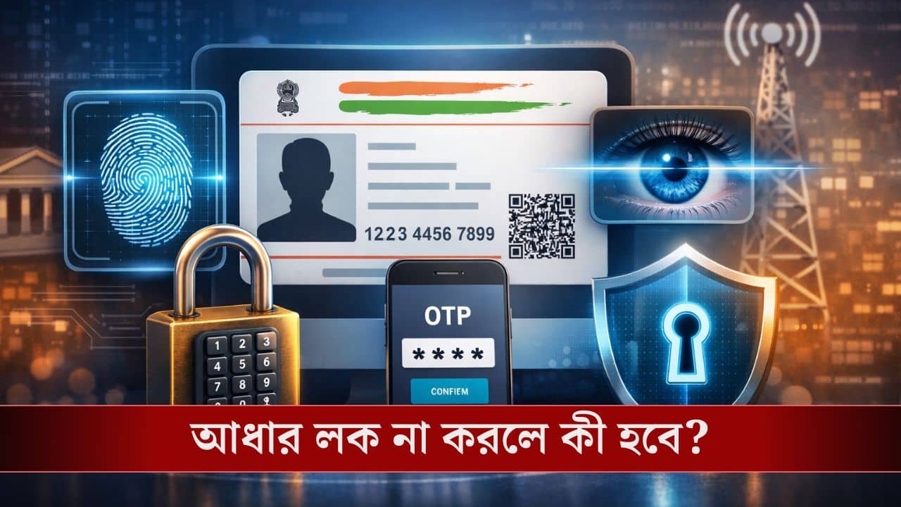 Aadhaar Biometric Lock: এই কাজ না করলে হতেই পারেন সর্বস্বান্ত! কীভাবে করবেন আধারের বায়োমেট্রিক লক?