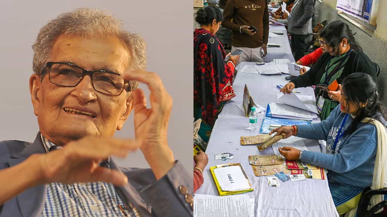 Amartya Sen on SIR: 'গণতান্ত্রিক অধিকারের লঙ্ঘনের সামিল...', SIR-এ 'সময়ের অভাব' দেখছেন নোবেলজয়ী অমর্ত্য Amartya Sen on SIR: 'গণতান্ত্রিক অধিকারের লঙ্ঘনের সামিল...', SIR-এ 'সময়ের অভাব' দেখছেন নোবেলজয়ী অমর্ত্য