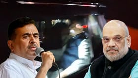 শুভেন্দুর গাড়ি-হামলার ঘটনায় ফোন করলেন খোদ অমিত শাহ, কী কথা হল?