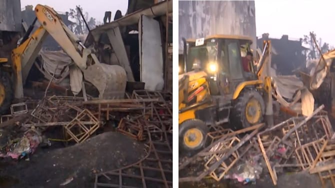 সন্ধে গড়ানোর পর এল জেসিবি, মৃত বেড়ে ৮