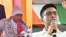 কোচবিহারের সভায় অনন্ত মহারাজকে স্যালুট জানালেন অভিষেক! কেন?