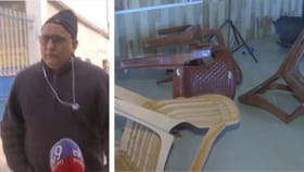 মুর্শিদাবাদে বিডিও অফিস ভাঙচুর,অথচ বিডিও বললেন, 'আমি পাশের রুমে ছিলাম'