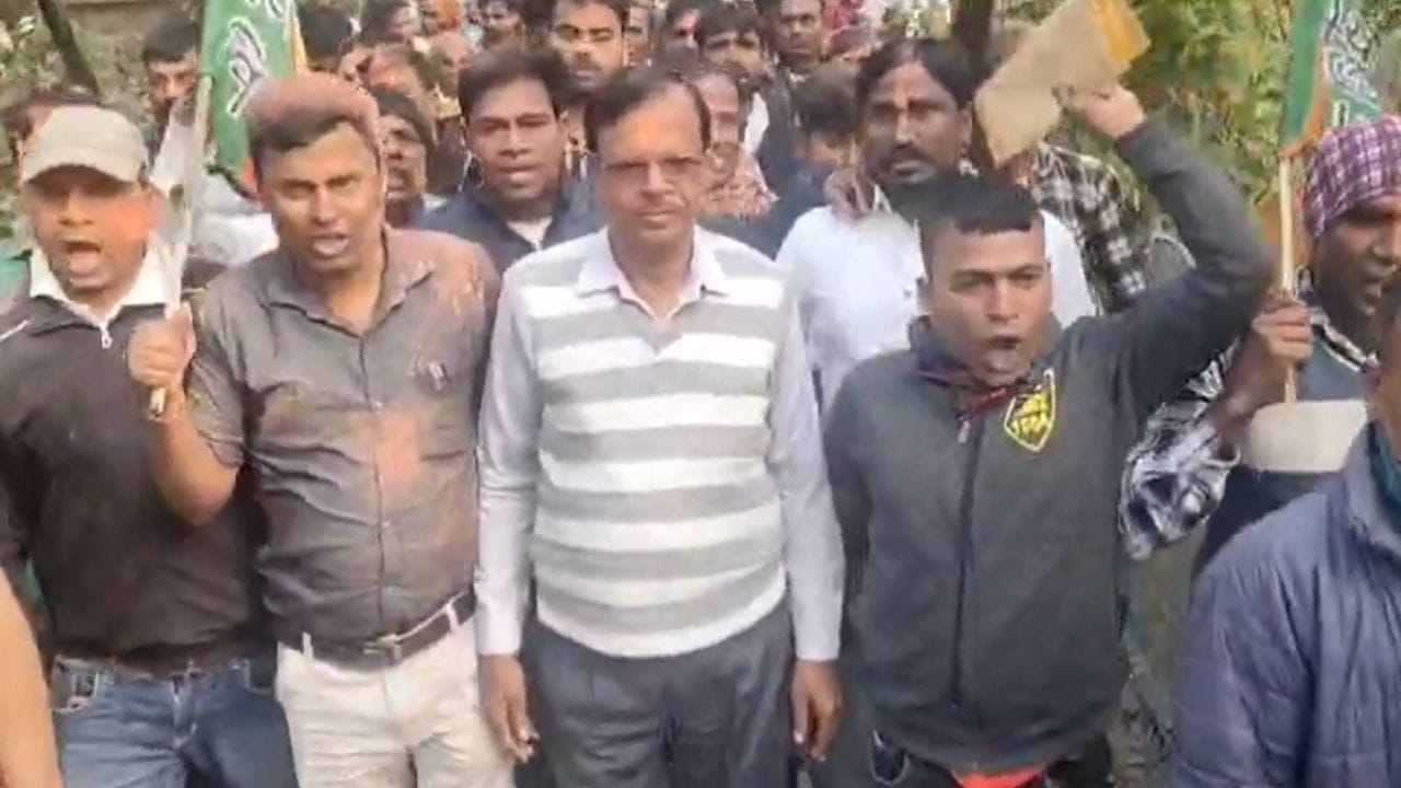 Bjp Rally In Nandigram